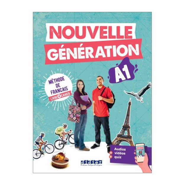 NOUVELLE GENERATION A1 METHODE + CAHIER (+DIDIERFLE.APP.)