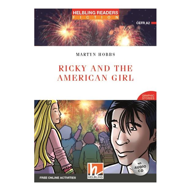 RED SERIES RICKY AND THE AMERICAN GIRL - READER + AUDIO CD + E-ZONE NEW EDITION (RED SERIES 3)