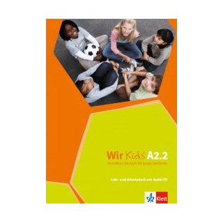 WIR KIDS A2.2 KURSBUCH   ARBEITSBUCH (+ CD)