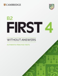 CAMBRIDGE ENGLISH FIRST 4 SB WO/A