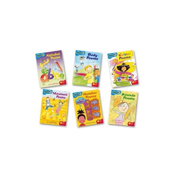 OXFORD READING TREE : GLOW-WORMS (PACK OF 6) LEVELS 3-4