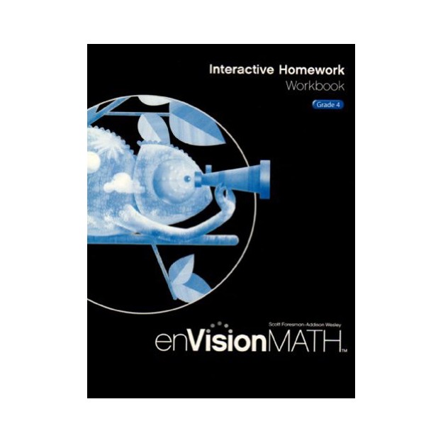 ENVISION INTERACTIVE HOMEWORK WB (MATH, GRADE 4) PB
