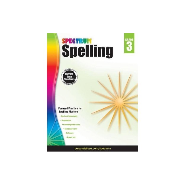 SPECTRUM SPELLING GRADE 3
