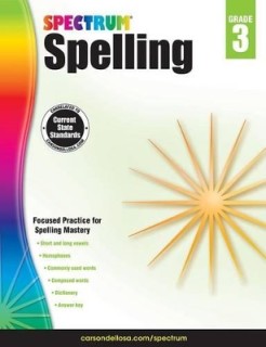 SPECTRUM SPELLING GRADE 3