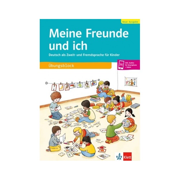 MEINE FREUNDE UND ICH, NEUE AUSGABE, UBUNGSBLOCK + AUDIOS ONLINE