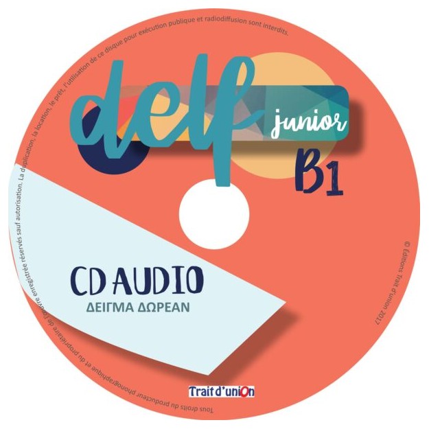 DELF JUNIOR B1 10 EPREUVES COMPLETES CD
