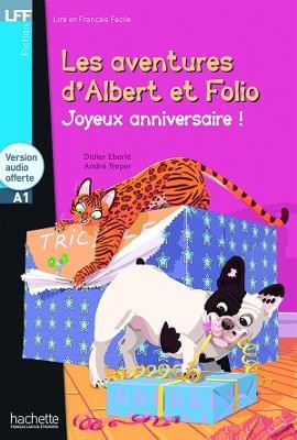 LFF LFF : ALBERT ET FOLIO : JOYEUX ANNIVERSAIRE A1 (+ CD AUDIO MP3)  (+ CD AUDIO MP3)