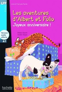 LFF LFF : ALBERT ET FOLIO : JOYEUX ANNIVERSAIRE A1 (+ CD AUDIO MP3)  (+ CD AUDIO MP3)