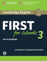 CAMBRIDGE ENGLISH FIRST FOR SCHOOLS 3 SELF STUDY PACK (+ DOWNLOADABLE AUDIO) W/A