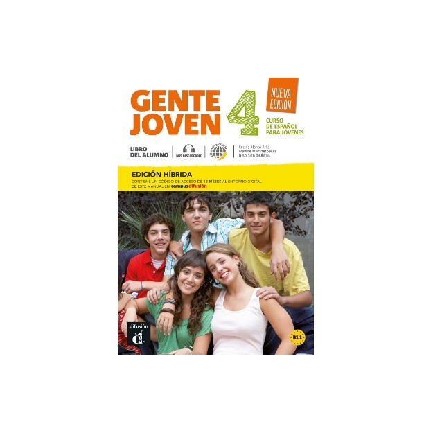 GENTE JOVEN 4 ALUMNO EDICION HYBRIDA N/E