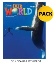 OUR WORLD 2 PACK FOR GREECE (SB + SPARK WORDLIST) BRIT. ED 2ND ED