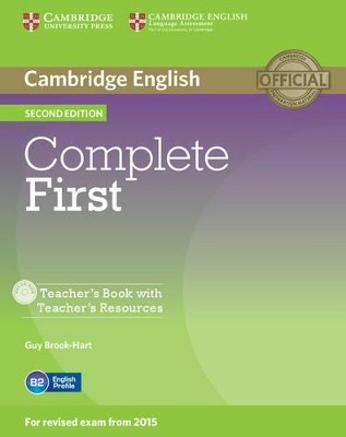 COMPLETE FIRST TCHRS (+ TCHRS RESOURCES CD-ROM) 2ND ED