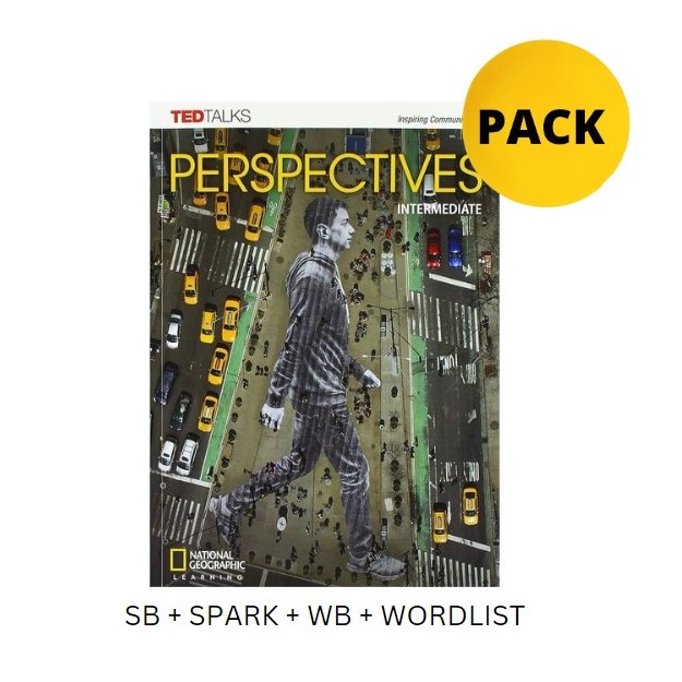 PERSPECTIVES INTERMEDIATE PACK (SB + SPARK + WB + WORDLIST) BRIT. ED
