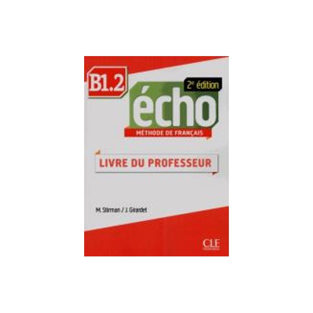 ECHO B1.2 PROFESSEUR 2ND ED