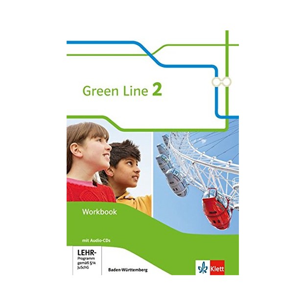 GREEN LINE 2 WORKBOOK MIT AUDIO CDS KLASSE 6