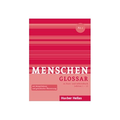 MENSCHEN A2.1 GLOSSAR