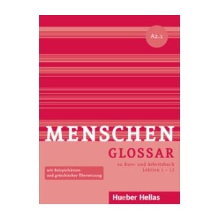 MENSCHEN A2.1 GLOSSAR