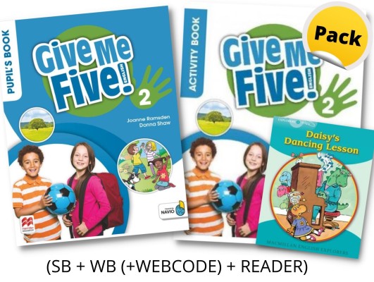 GIVE ME FIVE! 2 PACK (SB + WB (+WEBCODE) + READER)