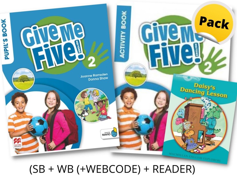 GIVE ME FIVE! 2 PACK (SB + WB (+WEBCODE) + READER)