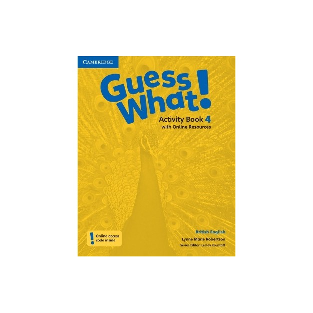 GUESS WHAT! 4 ACTIVITY BOOK (+ ONLINE RESOURCES)