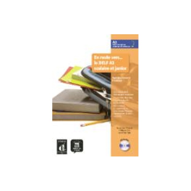EN ROUTE VERS DELF A2 METHODE (+ CD) SCOLAIRE ET JUNIOR