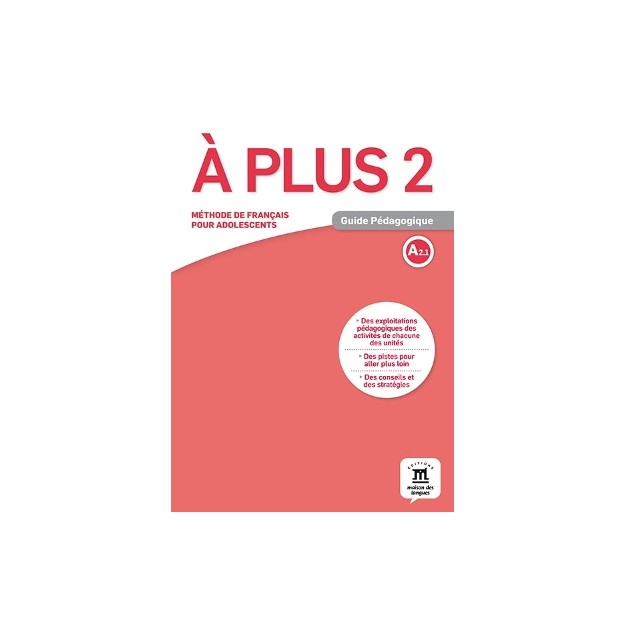 A PLUS 2 GUIDE PEDAGOGIQUE