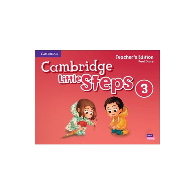 CAMBRIDGE LITTLE STEPS 3 TCHRS