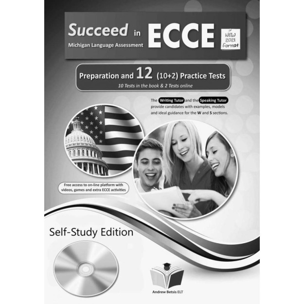 SUCCEED IN MICHIGAN ECCE 12 PRACTICE TESTS 2021 FORMAT SELF STUDY PACK