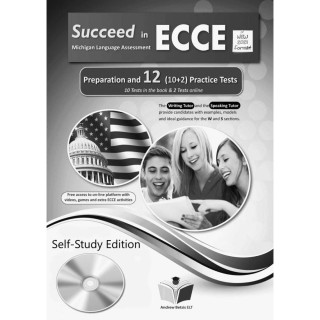 SUCCEED IN MICHIGAN ECCE 12 PRACTICE TESTS 2021 FORMAT SELF STUDY PACK