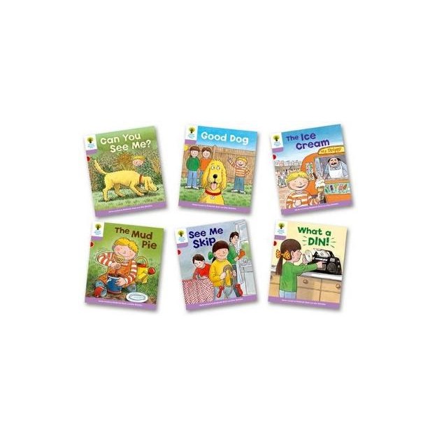 OXFORD READING TREE : READ WITH BIFF, CHIP AND KIPPER - MORE 1ST SENTENCES (PACK OF 6) LEVEL 1+