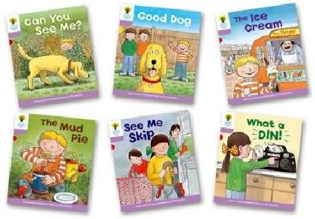 OXFORD READING TREE : READ WITH BIFF, CHIP AND KIPPER - MORE 1ST SENTENCES (PACK OF 6) LEVEL 1+