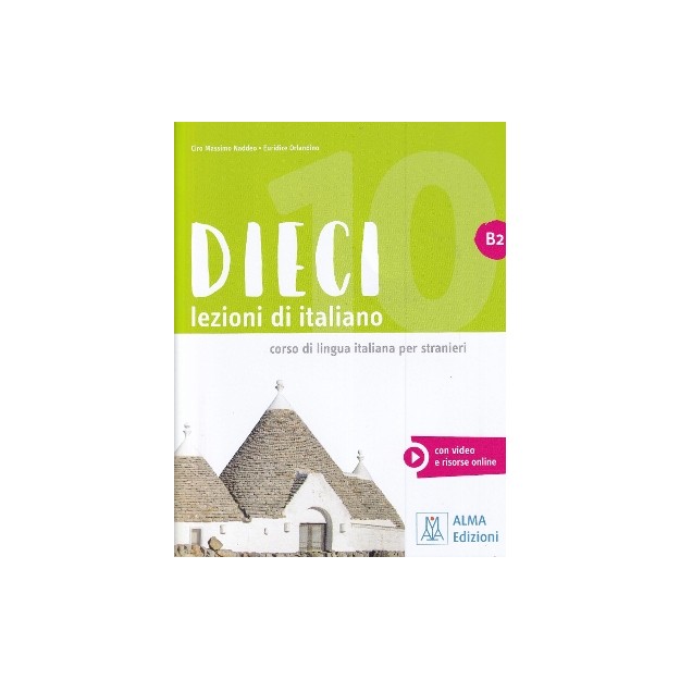DIECI LEZIONI DI ITALIANO B2 LIBRO