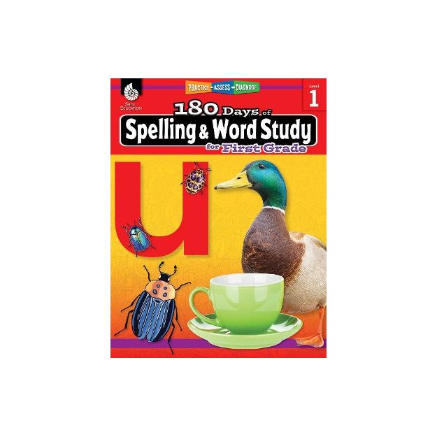180 DAYS OF SPELLING AND WORD STUDY LEVEL 1