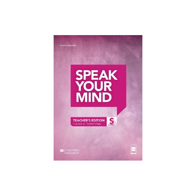 SPEAK YOUR MIND STARTER TCHRS (+ TCHRS APP)