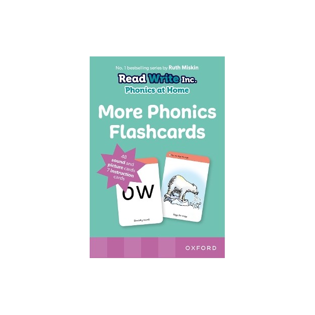 READ WRITE INC - MORE PHONICS FLASHCARDS