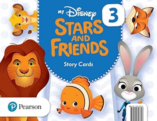 MY DISNEY STARS AND FRIENDS 3 STORY CARDS