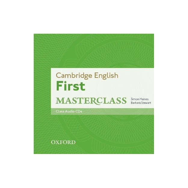CAMBRIDGE ENGLISH FIRST MASTERCLASS CD CLASS (2) N/E