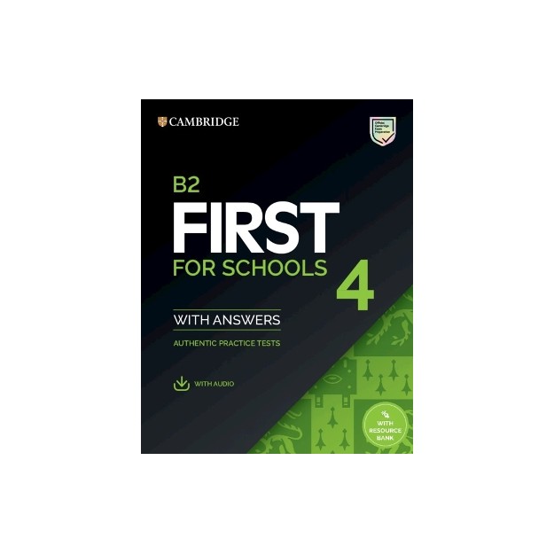 CAMBRIDGE ENGLISH FIRST FOR SCHOOLS 4 SELF STUDY PACK (+ DOWNLOADABLE AUDIO) W/A
