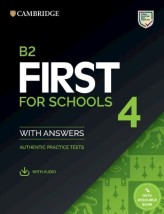 CAMBRIDGE ENGLISH FIRST FOR SCHOOLS 4 SELF STUDY PACK (+ DOWNLOADABLE AUDIO) W/A