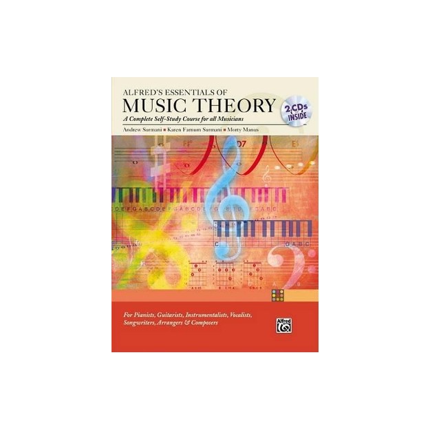 ALFREDS ESSENTIALS OF MUSIC THEORY COPLETE SELF STUDY GUIDE : A COMPLETE SELF-STUDY COURSE FOR ALL (+ CD (2)) PB