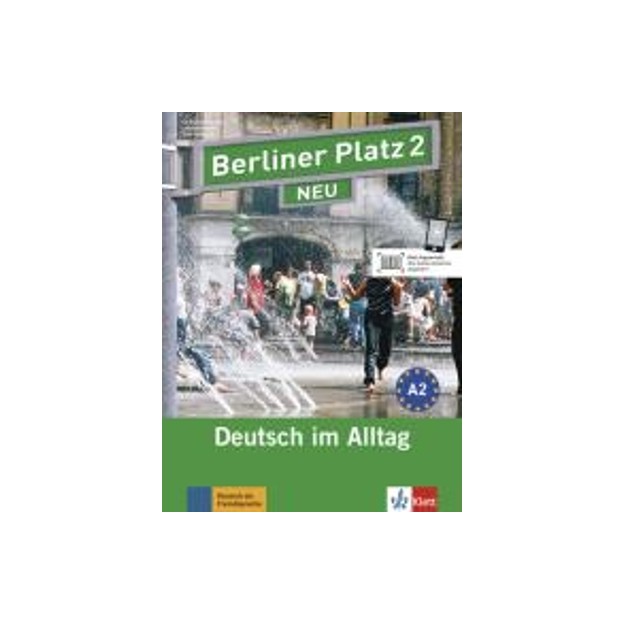 BERLINER PLATZ 2 KURSBUCH + ARBEITSBUCH (+ CD) NEU