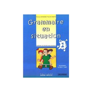 GRAMMAIRE EN SITUATION 1 PROFESSEUR N/E