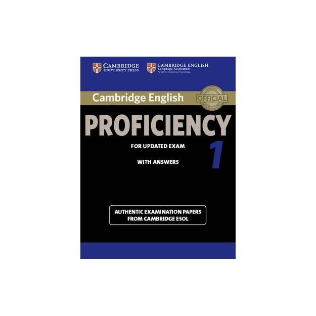 CAMBRIDGE ENGLISH PROFICIENCY FOR UPDATED EXAM 1 SB W/A