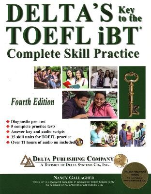 DELTAS KEY TO THE TOEFL IBT COMPLETE SKILL PRACTICE SB (+ MP3 PACK) 4TH ED