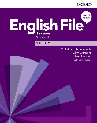 ENGLISH FILE BEGINNER WB WITH KEY 4TH ED