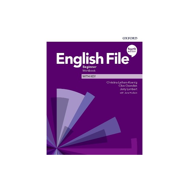ENGLISH FILE BEGINNER WB WITH KEY 4TH ED