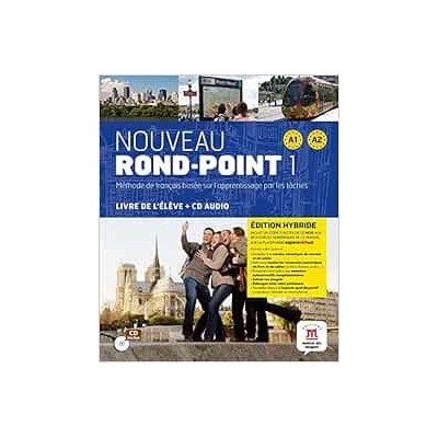 ROND POINT 1 A1 + A2 METHODE EDITION HYBRIDE