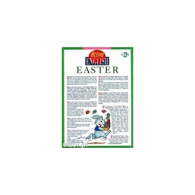ACTIVE ENGLISH SUBJECT 3 - EASTER