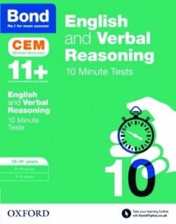 BOND 11+ ENGLISH AND VERBAL REASONING 10 MINUTE TESTS