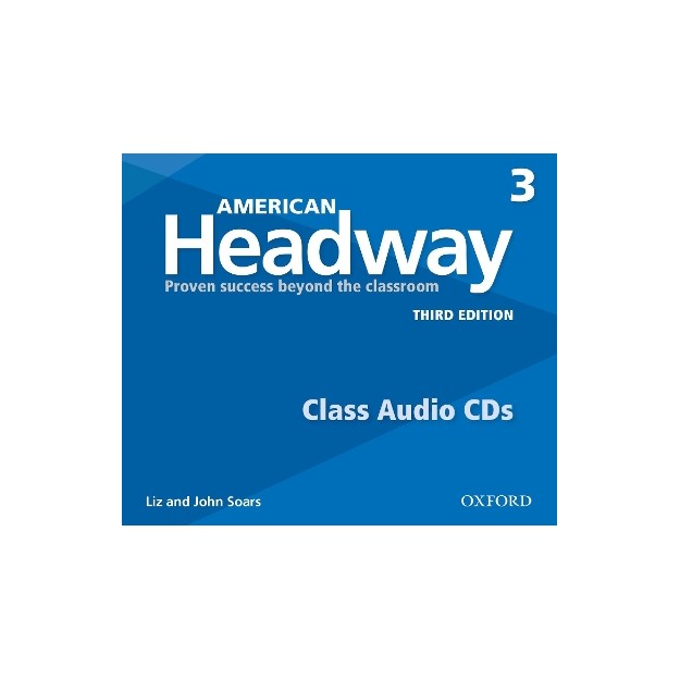 AMERICAN HEADWAY 3 AUDIO CD 3RD ED